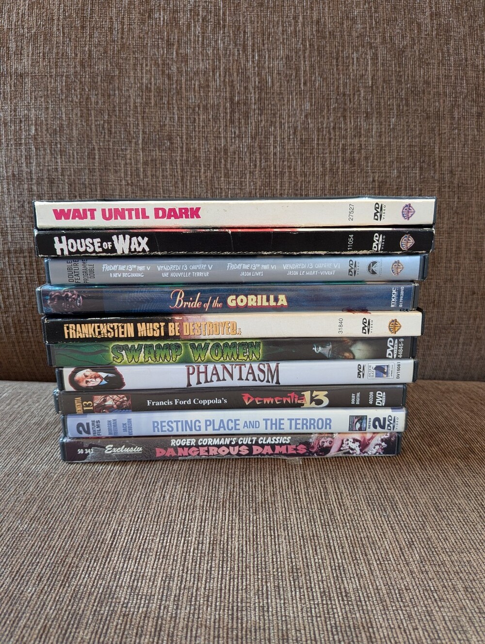 Vintage (50-80s) Horror DVD Lot